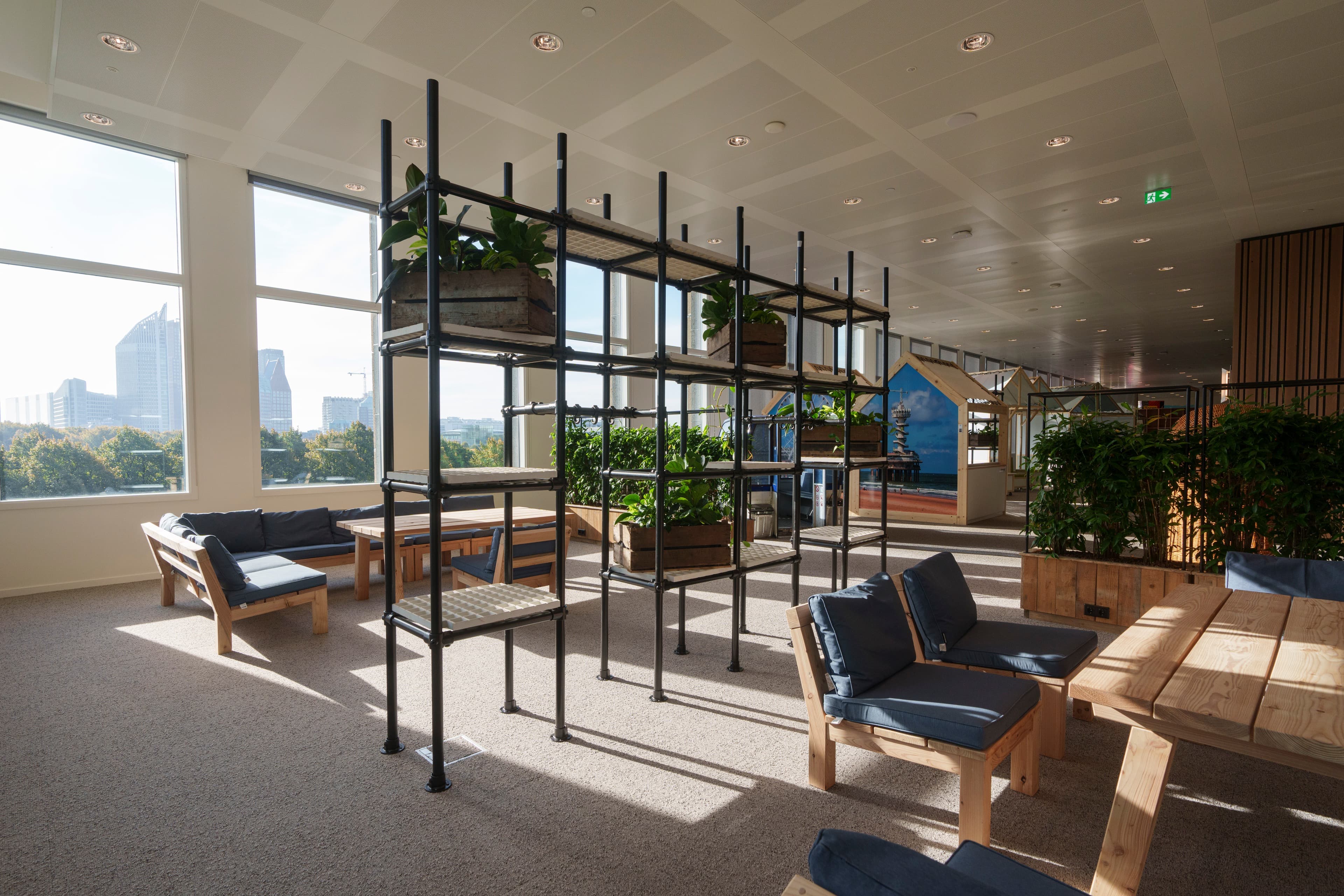 Metalen roomdividers, foto door Martijn Beekman